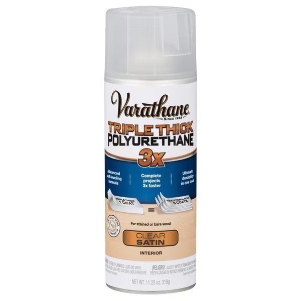 Satin Clear Water-Based Polyurethane 11.25 oz, Varathane, Mfr#: 318290